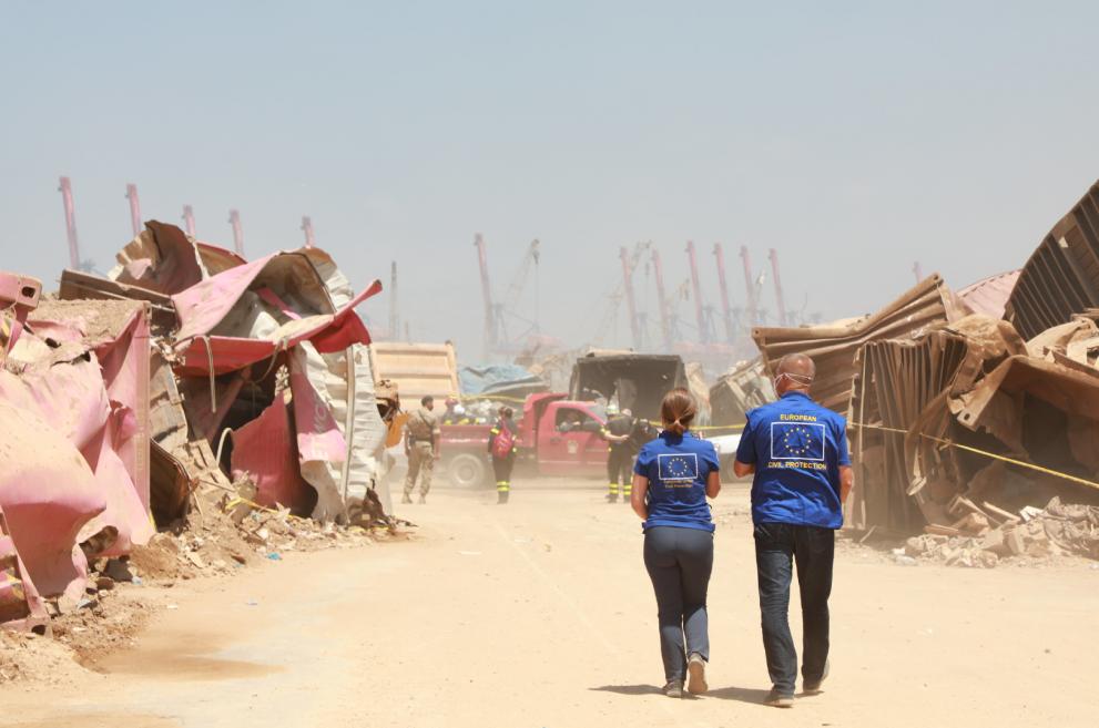 EU's response to the tragic explosions in Beirut