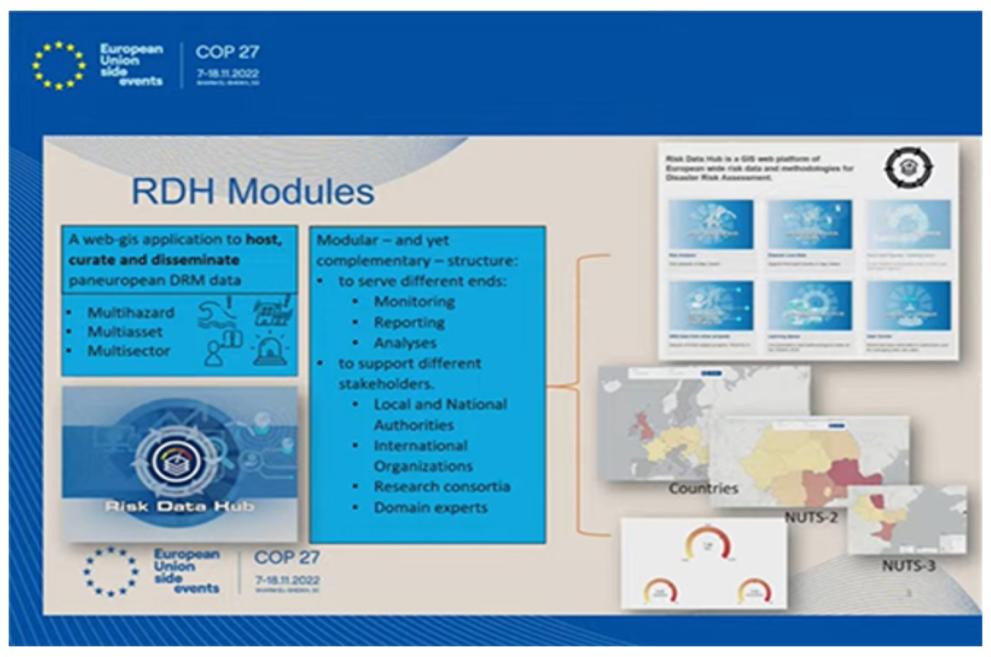 The European Commission’s DRMKC at COP27 | UCP Knowledge Network