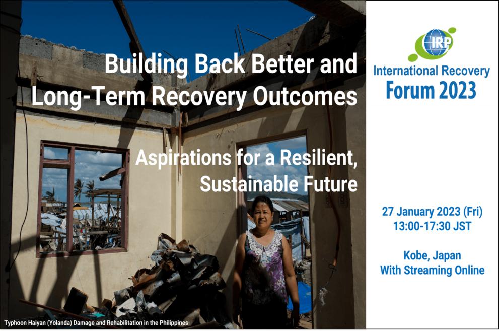 International Recovery Forum