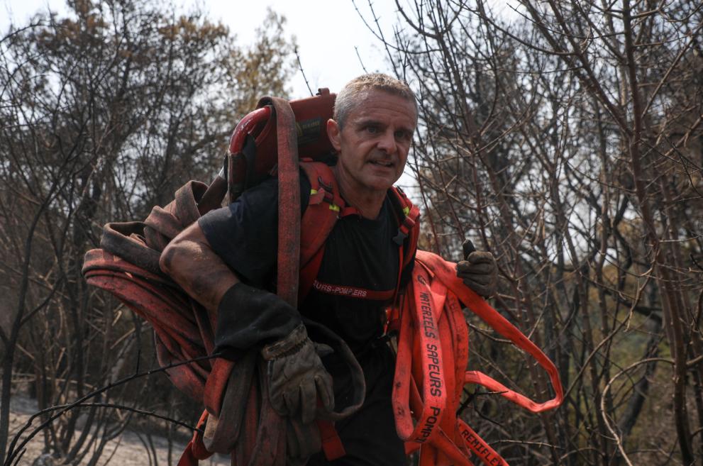 EU solidarity in action - fighting forest fires in Greece