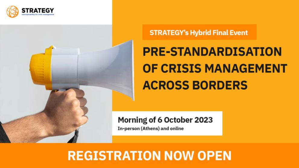 Pre-Standardization of Crisis Management across borders 