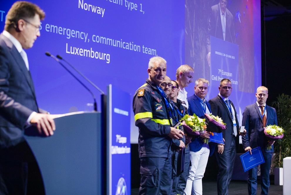 award ceremony at cpf 2022