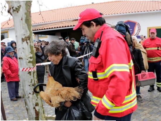 Community volunteers raised awareness for forest fire