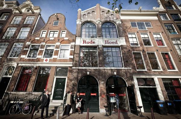 Rode Hoed, a conference venue in Amsterdam on the picture