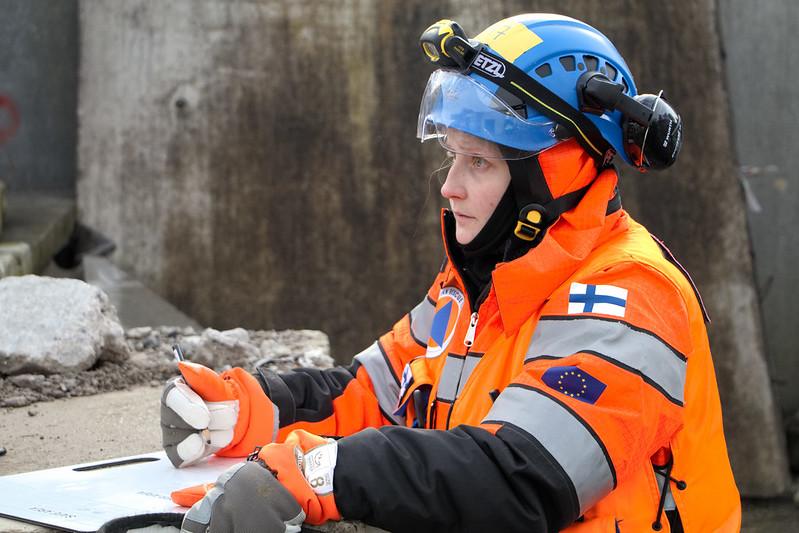 CP expert during an EU MODEX exercise in Denmark.