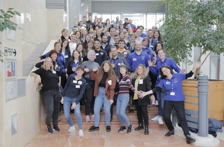 Niamh Reilly (3rd from Right) during the Youth in Civil Protection & Disaster Risk Management Eevnt in Brussels 2022