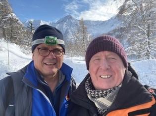 Alan and Rene during one of the EU MODEX exercise