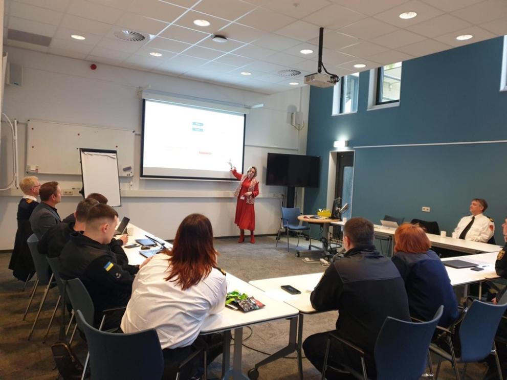 NIPV experts during one of the presentations.