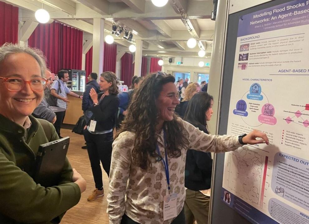 Elisa Nobile at the 3rd International Conference on Natural Hazards and Risks in a Changing World: Addressing Compound and Multi-Hazard Risk