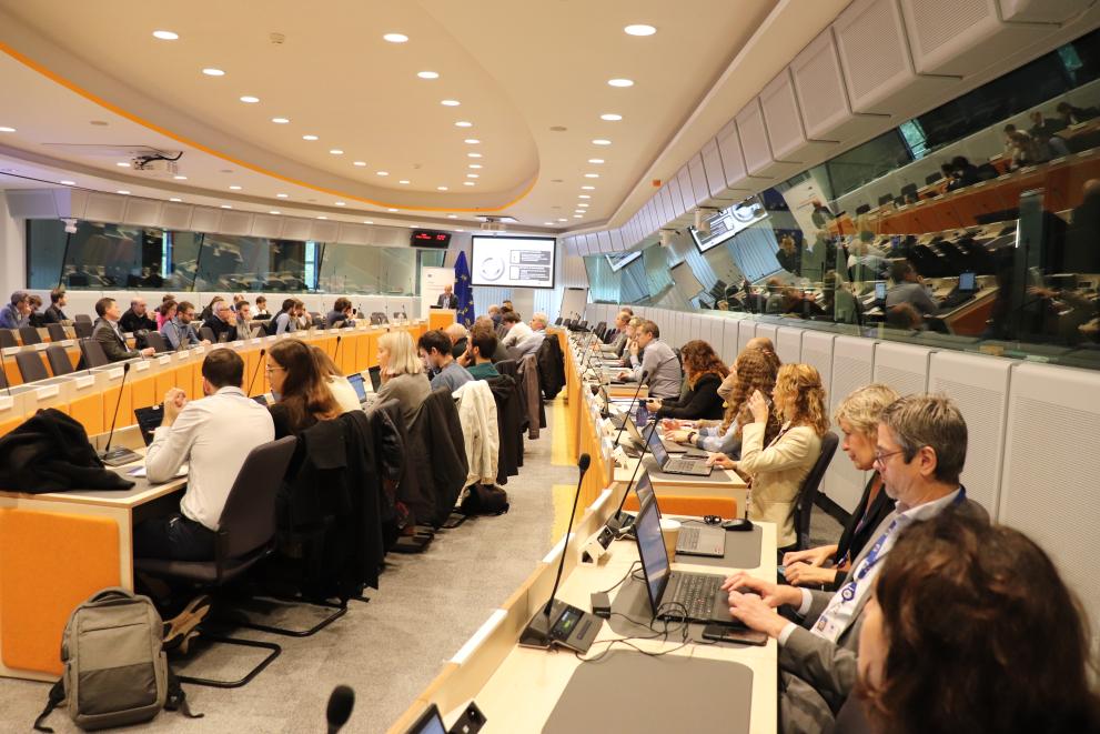 Conference room AI workshop