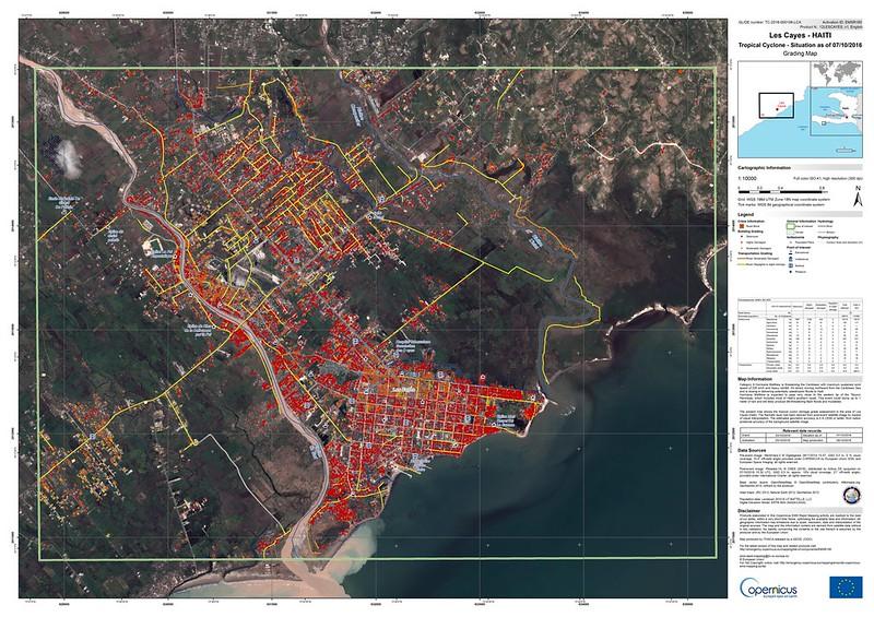 Hurricane Matthew left behind shocking devastation, and this map shows the scale of the destruction. 