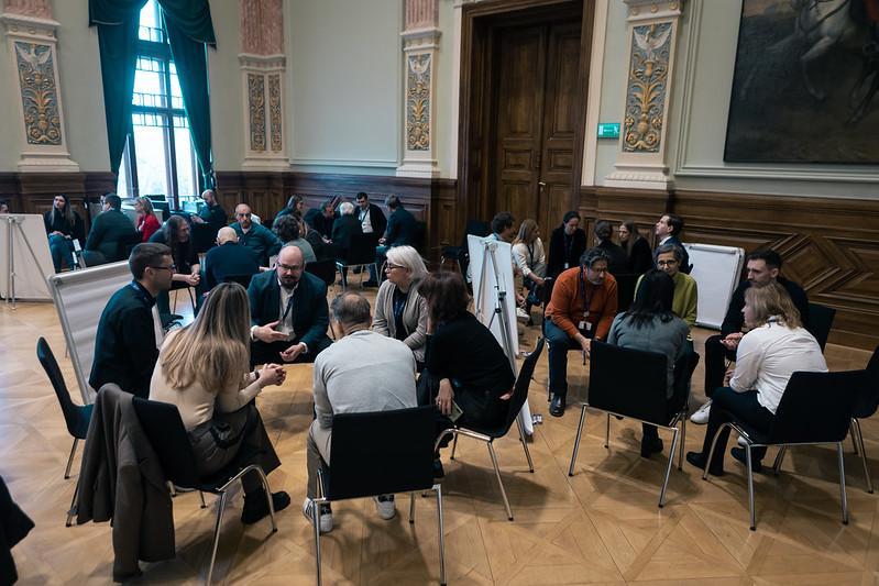 Group discussions among the participants of the last NTC Meeting that took place in Budapest.