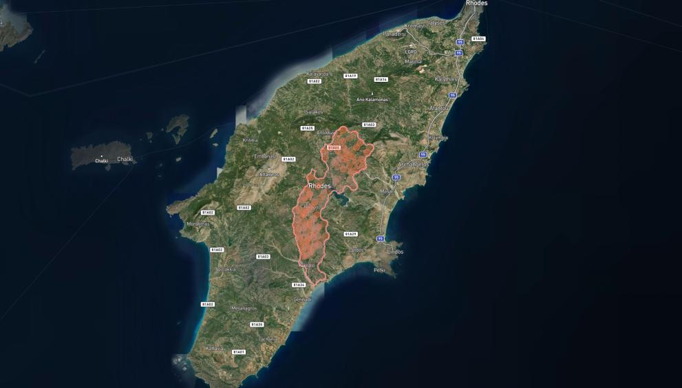 Rhodes fire detection