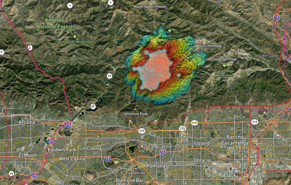 Eaton fore spread LA