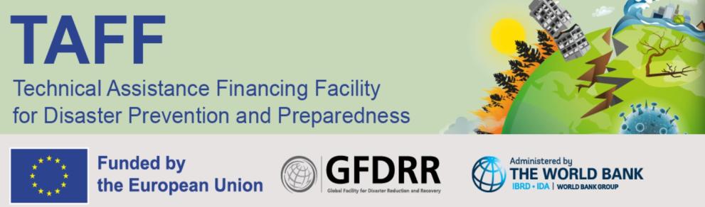 Banner that showcases showcases the TAFF title and logos.