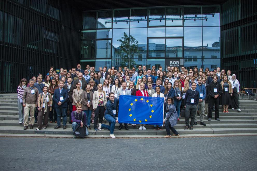 Family picture during the last Summer School in Tallin.