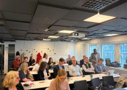 Participants during the last workshop. 