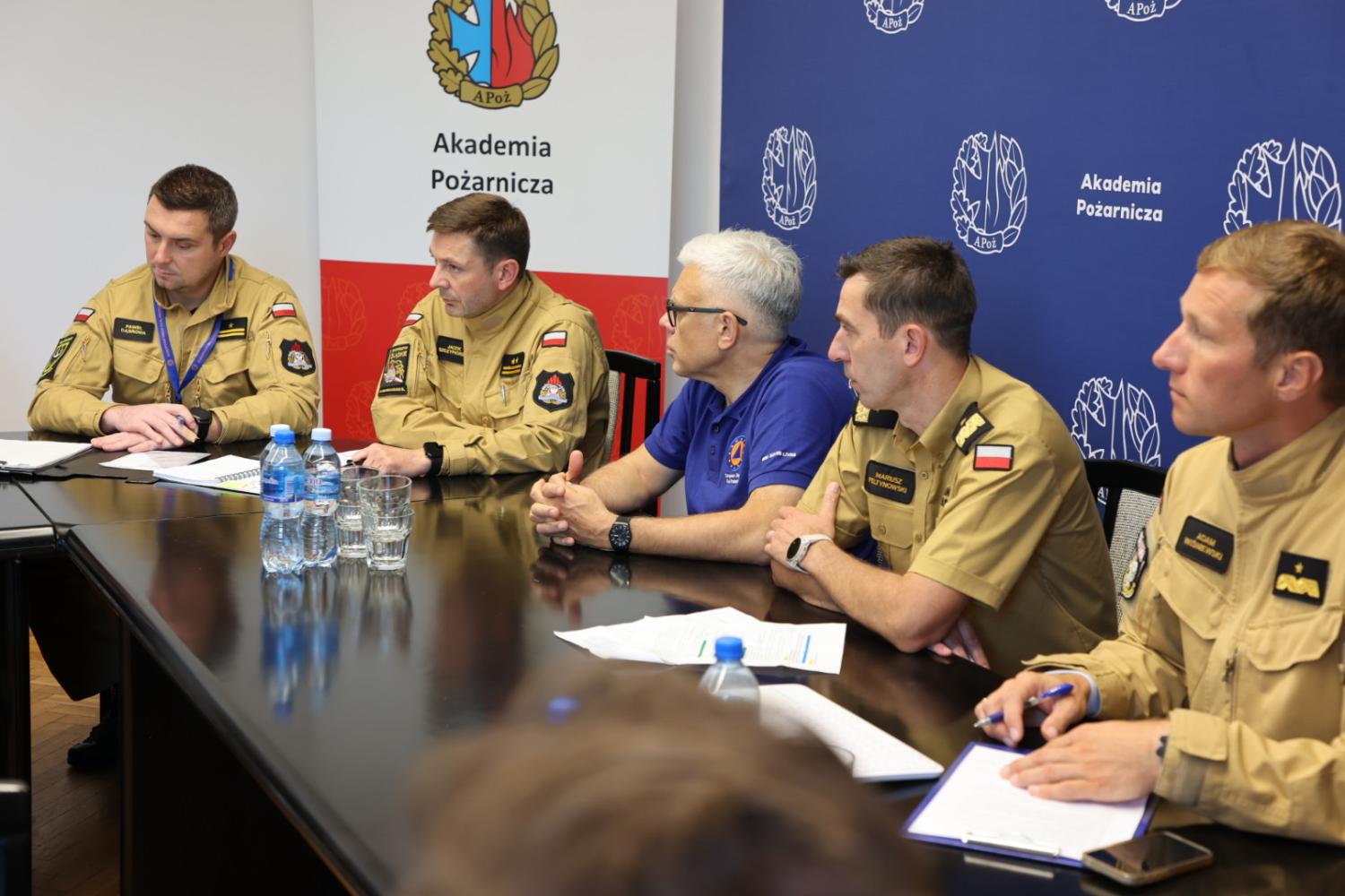 Director-General Maciej Popowski visits the exercise