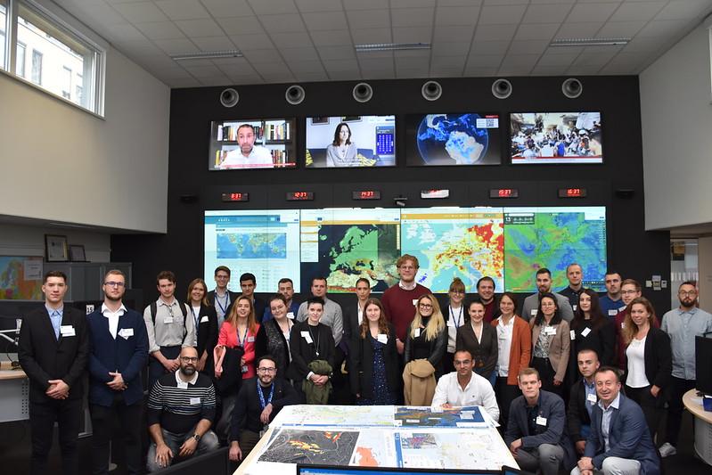 Visit to the ERCC & Presentation on Operations - Group 1 Picture!