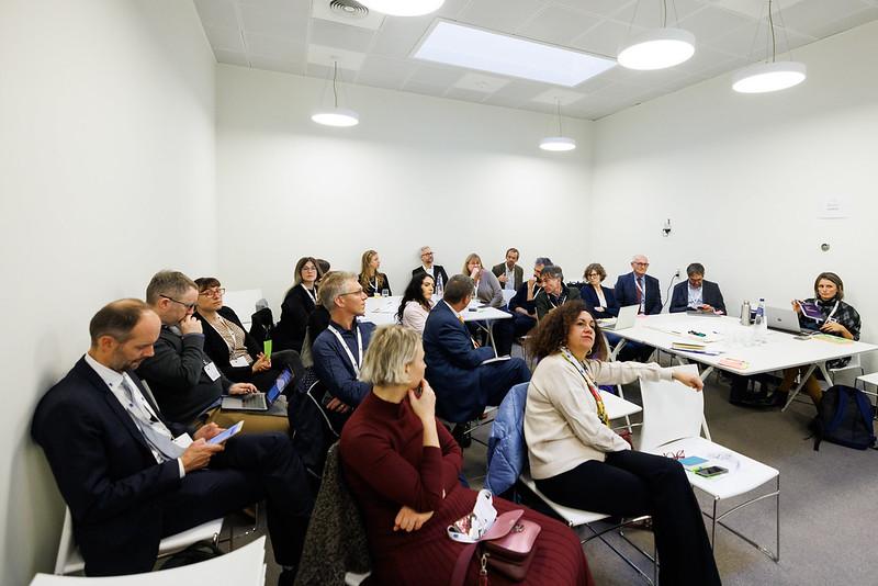 Participants during one of the workshops.