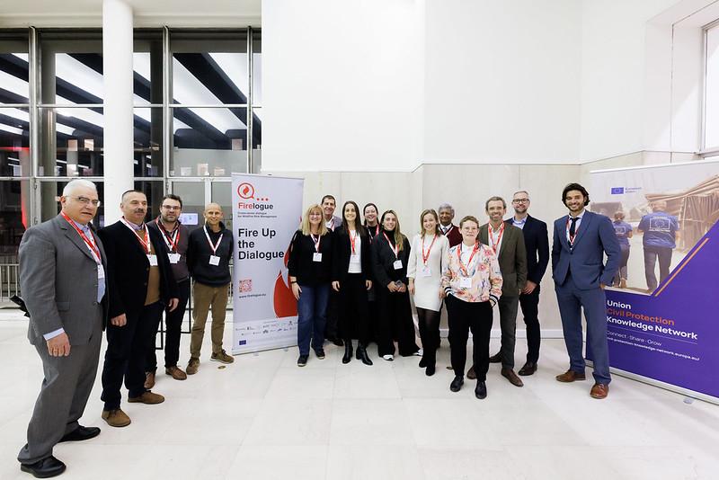 Group picture of some participants of the event.