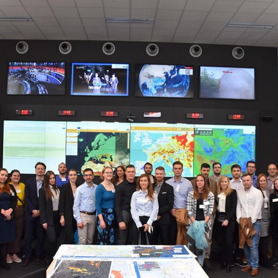 Visit to the ERCC & Presentation on Operations - Group 2 Picture