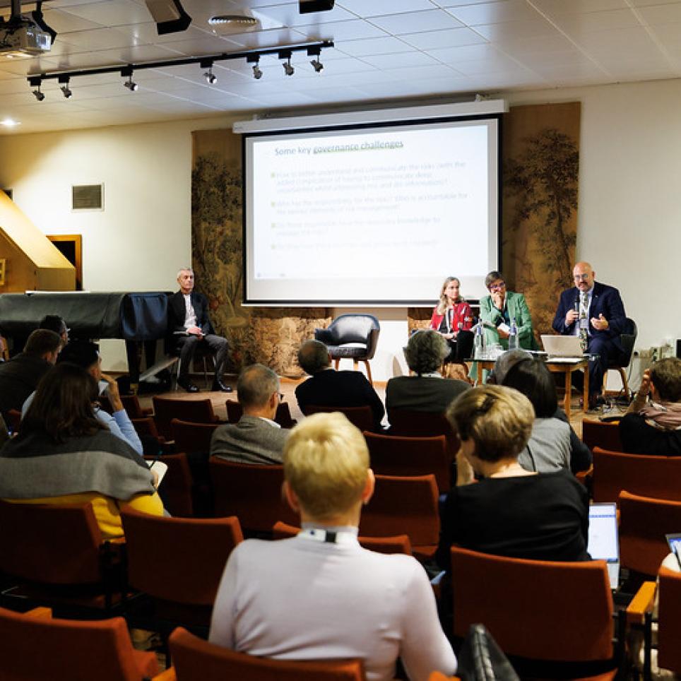 Participants during one of the workshops.