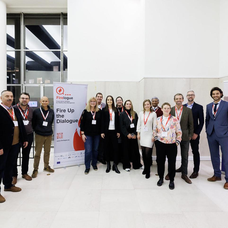Group picture of some participants of the event.