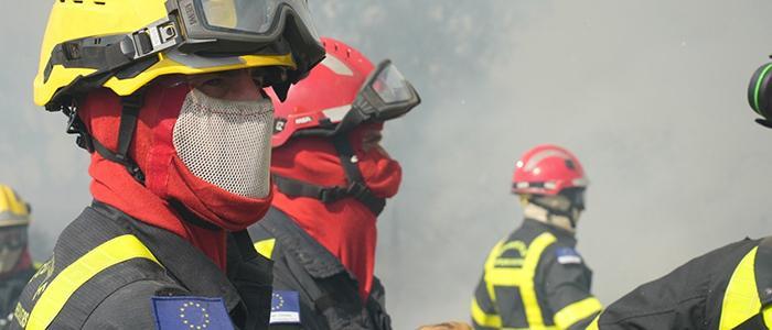 French firefighters