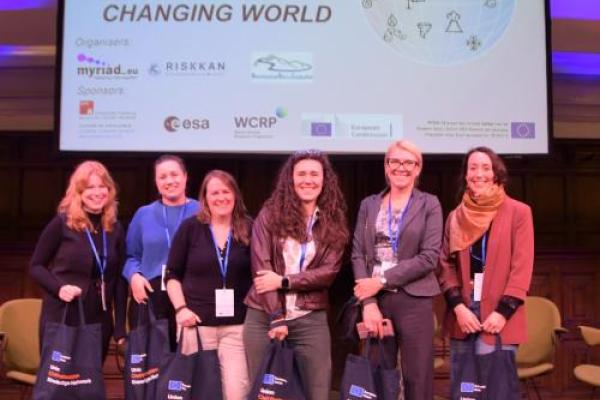 Participants during the 3rd International Conference on Natural Hazards and Risks in a Changing World.