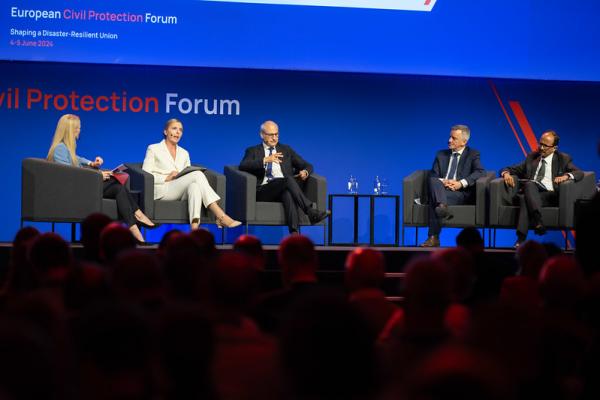 Panelists during the High-Level Plenary Session.
