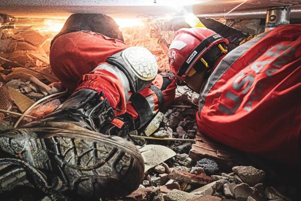 USAR Poland team at work.