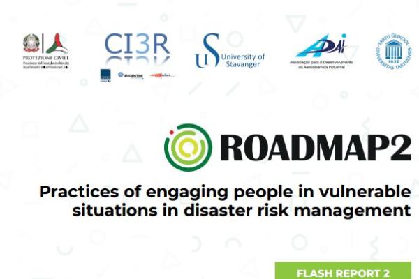 Report of Roadmap 2 project Practices of engaging people in vulnerable situations in disaster risk management
