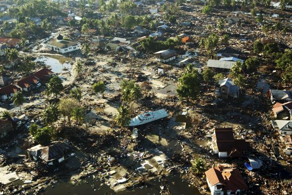 Many communities remained cut off for weeks as roads and bridges were blocked by debris, destroyed or severely damaged.   