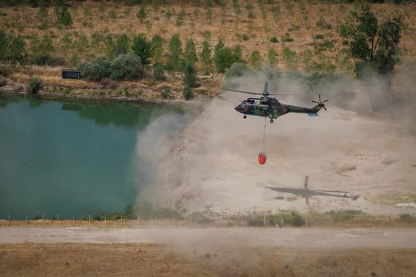 Some of the helicopters involved in the wildfire response in Bulgaria – those mobilised from Czechia, Slovakia and France - are part of the EU’s joint firefighting fleet, rescEU – the EU’s strong tool in the face of disasters.
