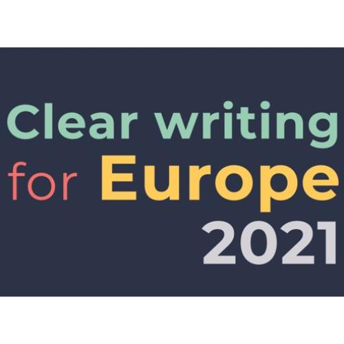 Clear writing logo