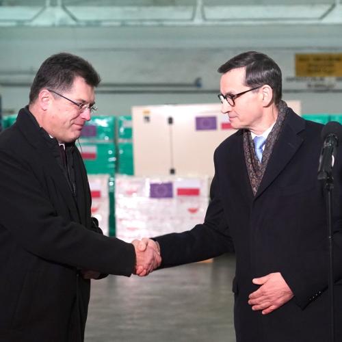 lenarcic and polish president