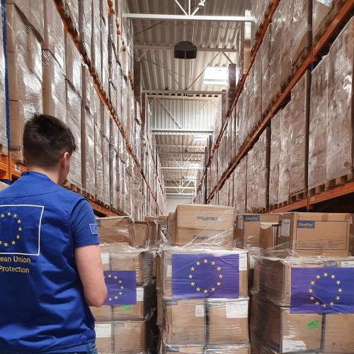 European Civil Protection delivering vital assistance to Ukraine
