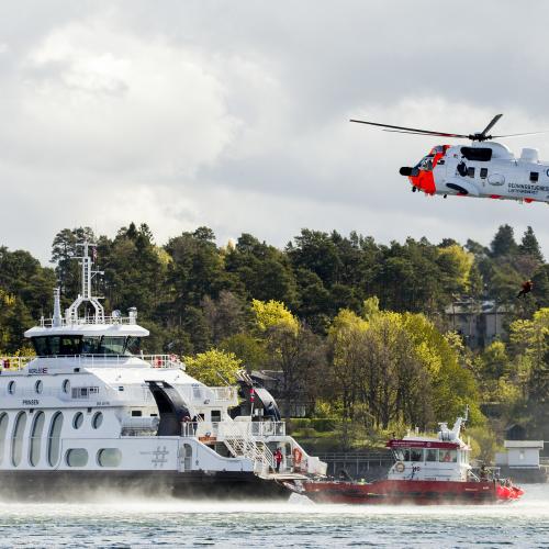The Civil Protection exercise Harbour
