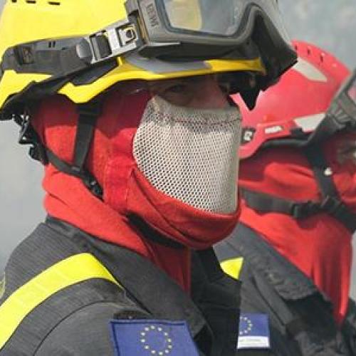 French firefighters