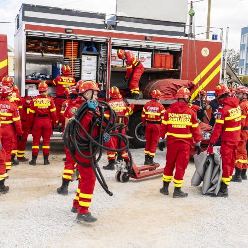 A group of experts taking part during the last EU-ModEX exercise in Turkey