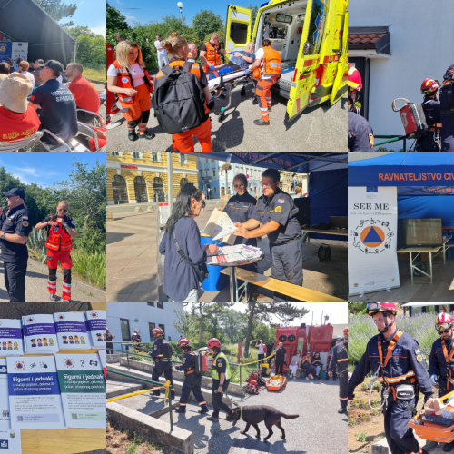 Participants during an exercise of SEE ME project.