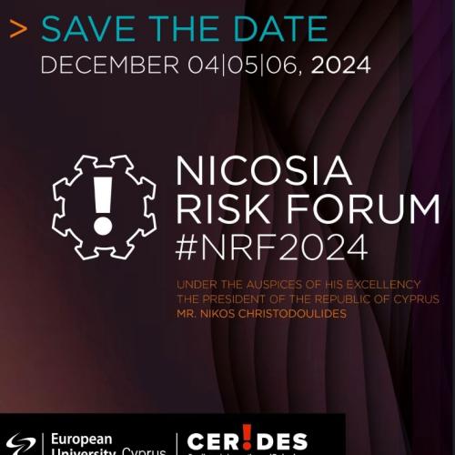 Nicosia Risk Forum banner of the event