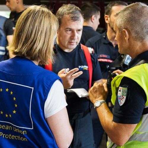 European teams were regularly briefed at the base of operations. Claire, the EU liaison officer, ensured smooth coordination among all teams on the ground.
