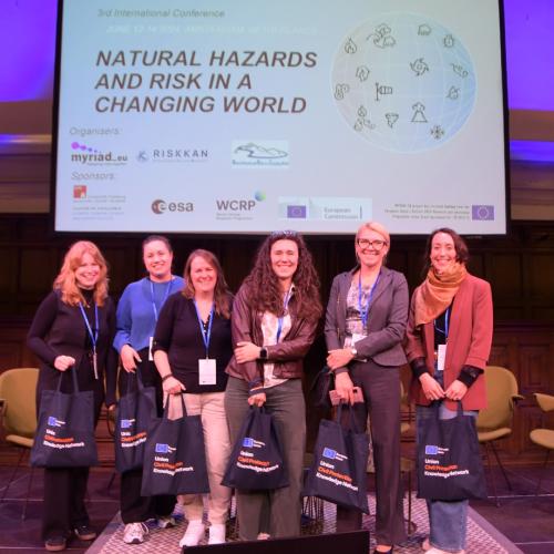 Participants during the 3rd International Conference on Natural Hazards and Risks in a Changing World: Addressing Compound and Multi-Hazard Risk.