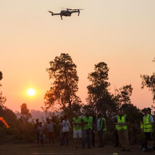 Despite language barriers and fatigue after ten intense training days – which included a 24-hour emergency simulation with search and rescue – Madagascar and Mozambique representatives built a solid team. A strong collaboration, empowered by cuttingedge UAS training, is ready for take-off when the next natural disaster comes to pass.