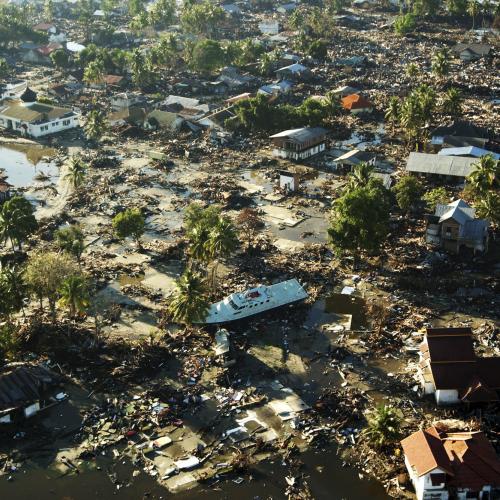Many communities remained cut off for weeks as roads and bridges were blocked by debris, destroyed or severely damaged.   