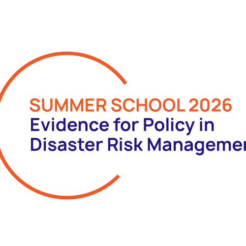 logo of the evidence for policy in DRM summer school 2026