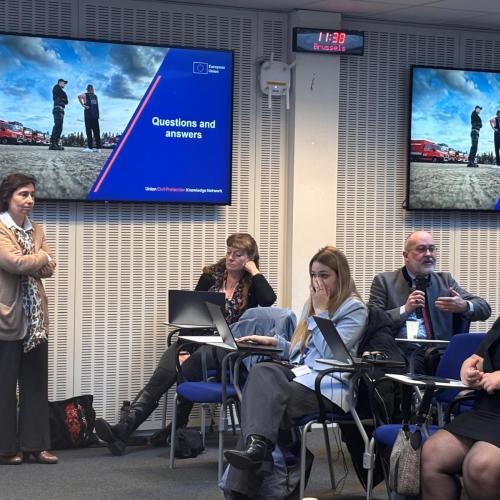 A group of participants during a session of the last Kick-Off meeting.