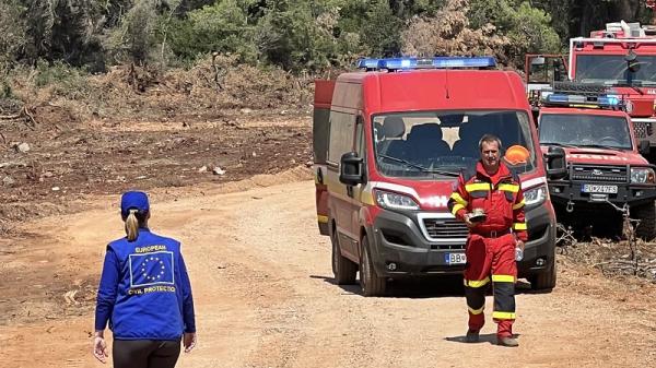 Wildfires in Greece - biggest rescEU aerial firefighting operation